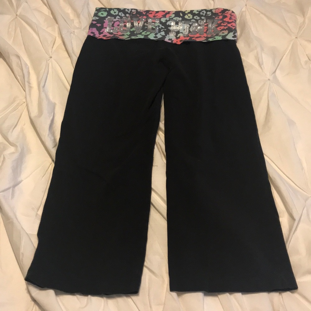 VS PINK cotton Capris